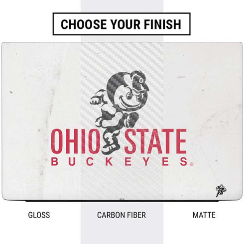 Ohio State University OSUBuckeyes Light Grey Dell Vostro Skin
